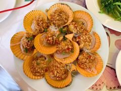 蒜蓉粉丝蒸扇贝-花乐餐厅(涠洲岛店)