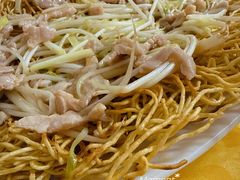 韭黄肉丝煎面-棠记大排档(海珠店)
