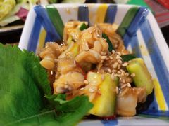 青瓜拌蛤蜊-小川洋风料理(汉街店)