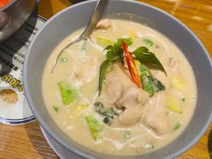 中部绿咖喱鸡肉-帕蓝·暹罗料理(曲阳店)