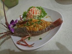芝士澳龙-班赞海鲜市场胖阿姨加工点