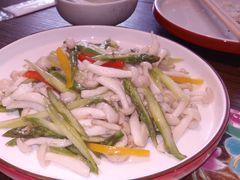 芦笋炒白玉菇-院落新京菜·烤鸭(地安门店)