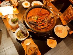 -探鱼·鲜青椒爽麻烤鱼(西南商都店)