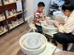 -朝画惜时·陶艺·拼豆·团建