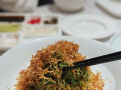 巧拌豆苗-四季民福烤鸭店(王府井灯市口店)