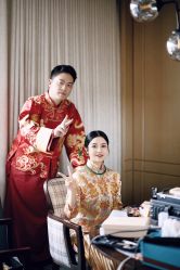 -懿沉香中式嫁衣礼服秀禾服龙凤褂马来褂旗袍总店