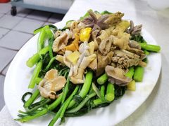 菜心炒鸡杂-醉贤居