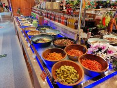 自助取餐区-悦橙烤肉海鲜自助(中央大街店)