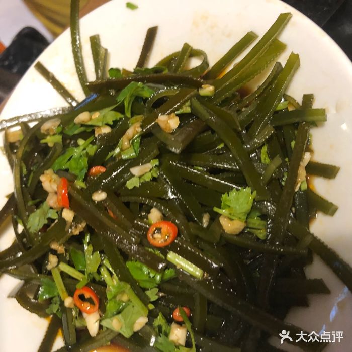 膳学牛肉火锅(大沙地店)-凉拌海带丝图片-广州美食-大众点评网