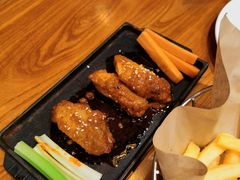 中式香辣鸡翅-五棵松火鬼披萨