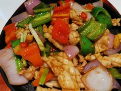 铁板鲜鱿鱼-至潮餐厅精致粤菜·活鲈鱼·走地鸡(珠江新城店)