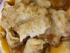 锅包肉-金达莱冷面百年石锅饭(宾馆胡同店)