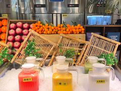 -大漠风炭火烤肉火锅自助餐厅(台山万达店)