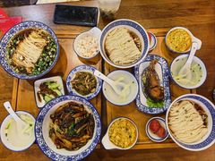 现炒鳝糊拌面-孙盛兴奥灶面馆·蟹黄面·三虾面(山塘街总店)
