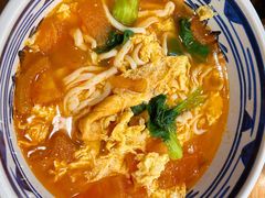 番茄鸡蛋汤面-晋来顺手擀面(金地花园店)