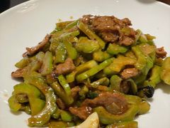 紫苏凉瓜炒牛肉-有璟阁港式餐厅(国贸商城店)