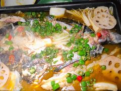 -探鱼·鲜青椒爽麻烤鱼(广州欣荣广场店)