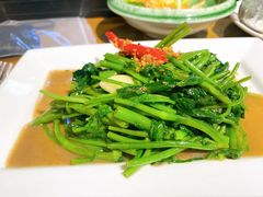 秘制虾酱炒空心菜-帕蓝·暹罗料理(曲阳店)