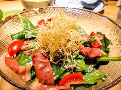 获奖的菠菜培根沙拉-有喜屋·日料·居酒屋(旭辉广场店)