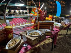 -亚龙湾希尔顿自助餐厅·海鲜·烧烤·沙滩BBQ·现场乐队