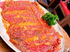 -明洞阿姨·韩式酱蟹烤肉·创意料理(方庄店)