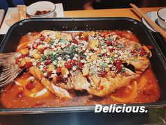 烤盘清江鱼香辣-小小河边鱼(天润城店)