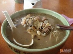 虾仁片儿川+腰花-慧娟面馆·餐厅(望江路店)