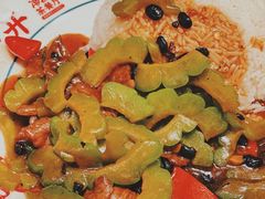 凉瓜牛肉饭-潮庭港式茶餐厅·熊仔奶茶(同济广场店)