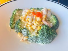 沙拉虾仁西兰花-太二酸菜鱼(天鹅湖万达店)