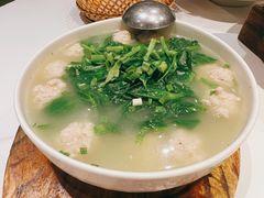 豌豆尖丸子汤-眉州东坡(民族园店)