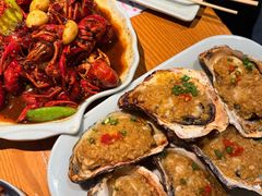 蒜泥生蚝-蚝翅·海鲜粥·烧烤·龙虾季(海曙天一店)
