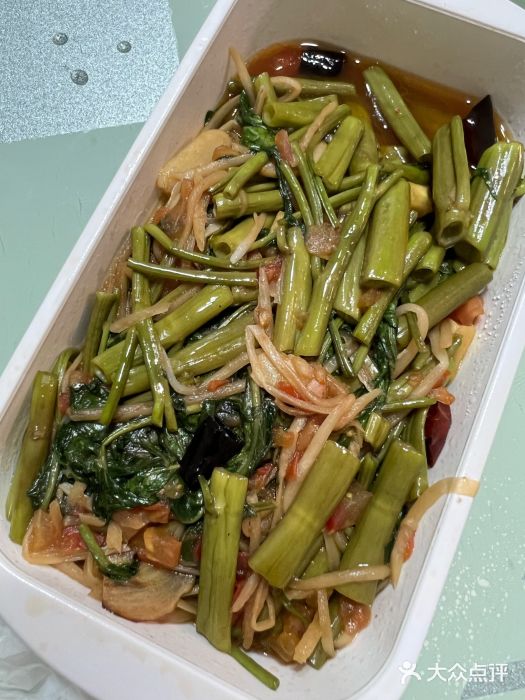 呐咪傣园·云南菜(石厦店)酸笋通心菜图片