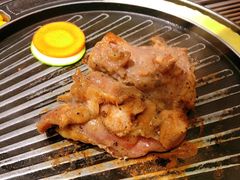 -山野的朋友露营炭火烤肉