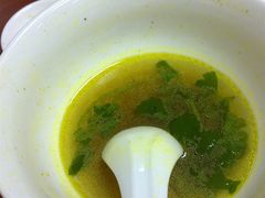 牛肉汤，结束~-小杨生煎(黄河路店)