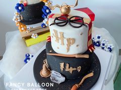 -卡比儿童蛋糕·心意定制·低脂零卡糖动物奶油FancyBALLOON(滨海店)