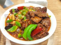 -歹歹的加个面过油肉拌面