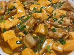 豆腐烧豆腐鱼-兰边碗(鼓楼店)