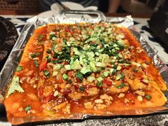 包浆豆腐-绿茶餐厅(王府井永宁门店)