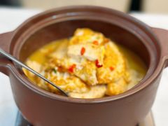 煎豆腐焖荷包蛋-湘桂人酒楼(西便门店)