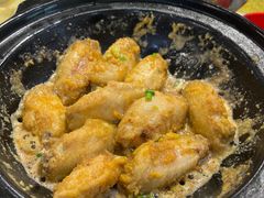 咸蛋黄鸡中翅-阿四台山黄鳝饭(东门店)