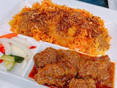 印度辣牛腩饭-缅华南国小食店