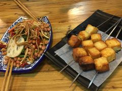 -长青菠菜面·烧烤
