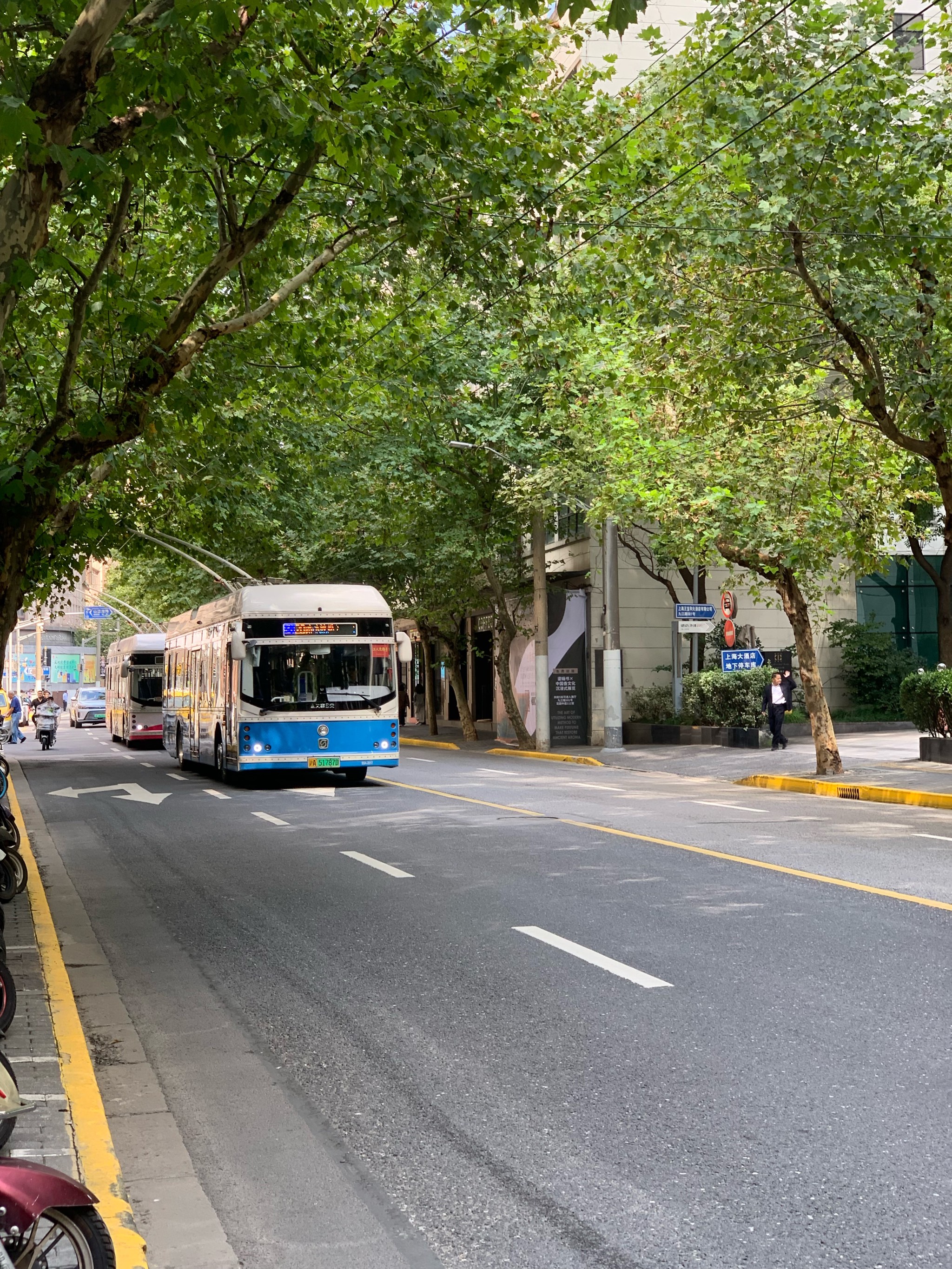 上海街道 真实图片