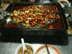 凌波鱼-探鱼·鲜青椒爽麻烤鱼(中天广场店)