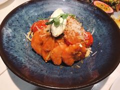 鲜茄茸大虾配马斯卡朋意大利面-BE BRIGHT KITCHEN(正佳广场店)