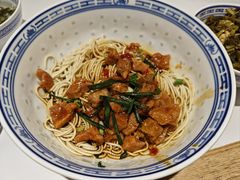 辣肉丁面-鲁达面馆本帮风味(共康东路店)