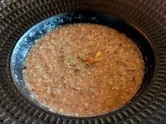 松茸蘑菇奶油汤-普兰达德国餐厅·德式脆皮烤猪肘·自酿啤酒(观唐店)