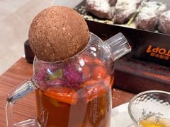 墨红玫瑰龙眼清茶-一沙一城·岩烤牛扒(深圳首店)