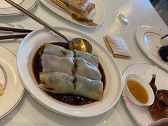 香菜叉烧肠粉-铭家点心(秦岭路店)
