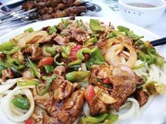 -歹歹的加个面过油肉拌面